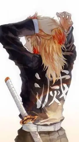 ai character: rengokus haori background