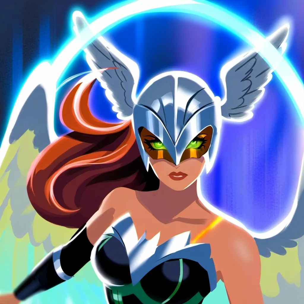 chat with ai character: Hawkgirl 