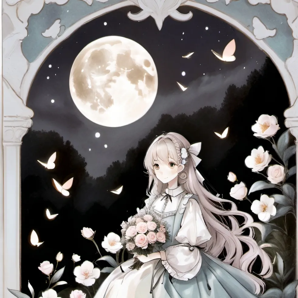 chat with ai character: ~Moonflower~ 