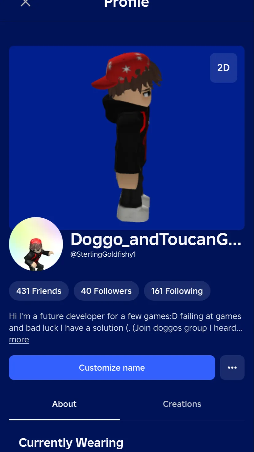 ai character: Doggoplayz background