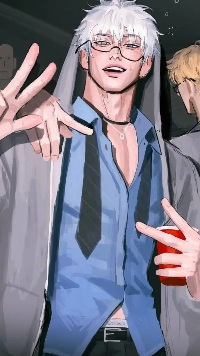 ai character: Gojo  background