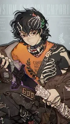 ai character: Nico di a background