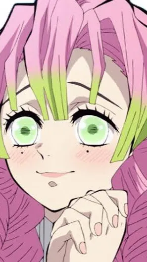 ai character: Mitsuri 🌸🌸 background