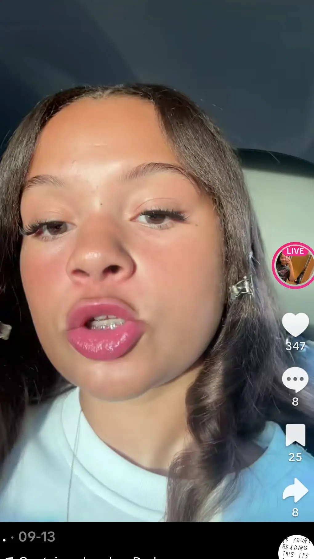 ai character: Lia Ginger  background