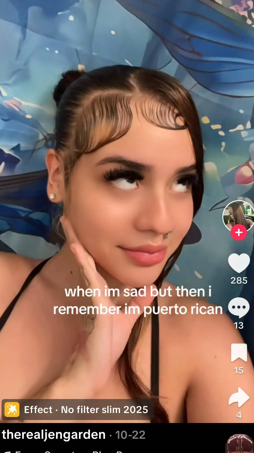 ai character: Maria Santos  background