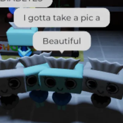 chat with ai character: UR PEBBLE >:3