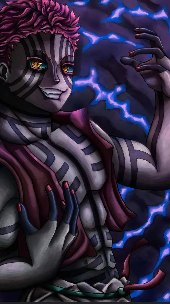 ai character: Akaza background