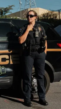 ai character: Officer Lilly background