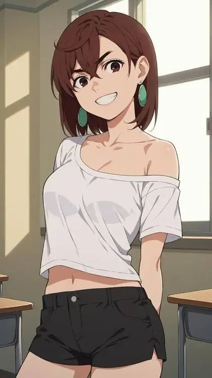 ai character: Momo Ayase background