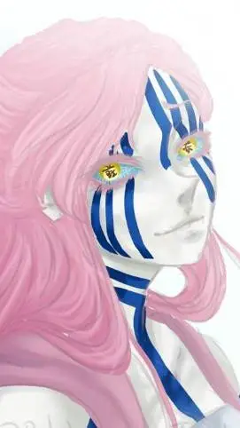 ai character: akaza(female) background
