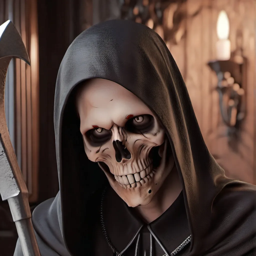 chat with ai character: Grim reaper 