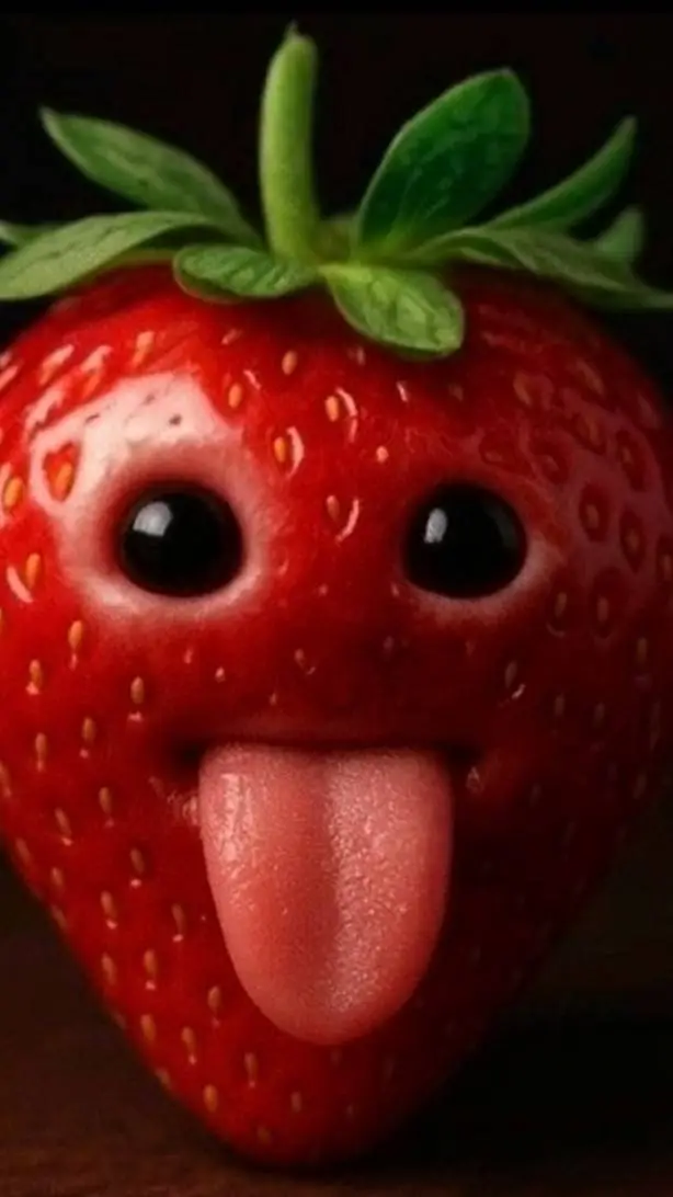 ai character: Niche fruits (🍓) background