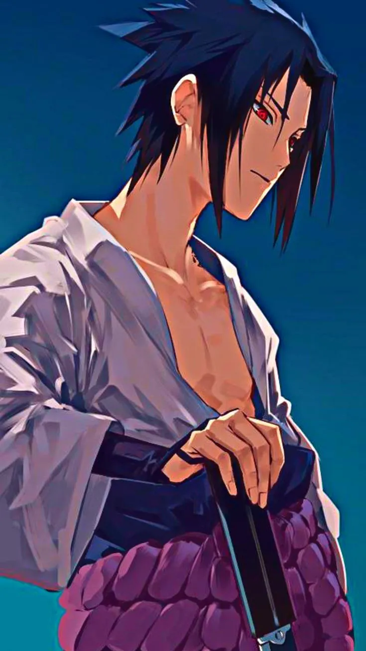 ai character: Sasuke background