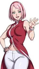 ai character: Sakura background