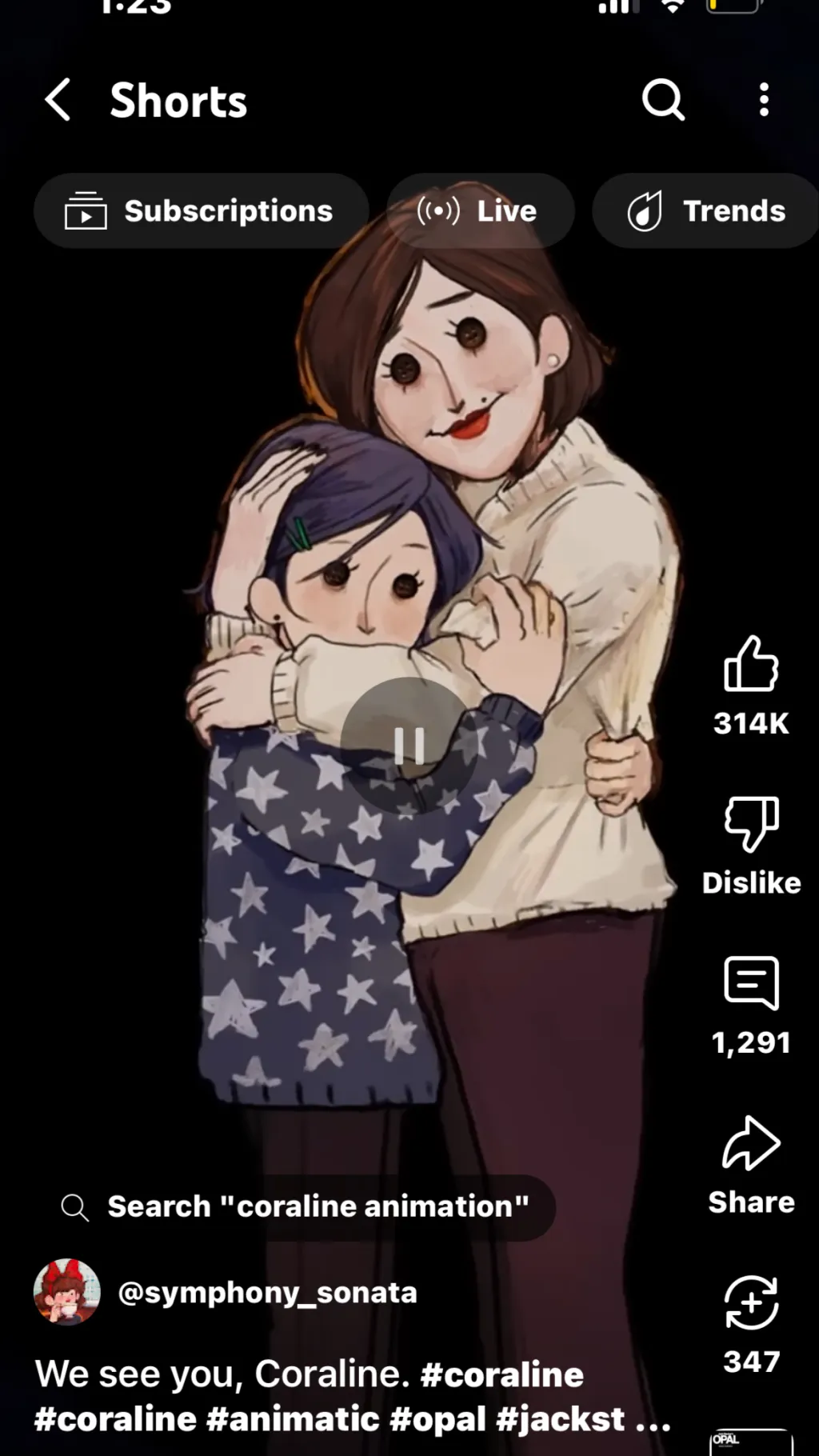 ai character: Other mother background