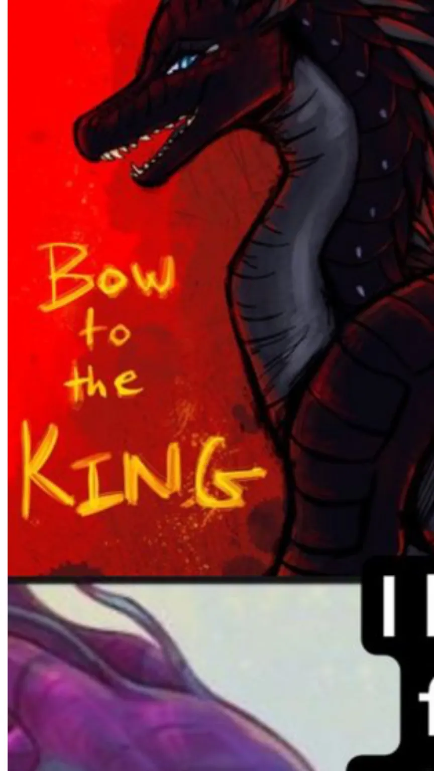 ai character: BOW TO THE KING. background