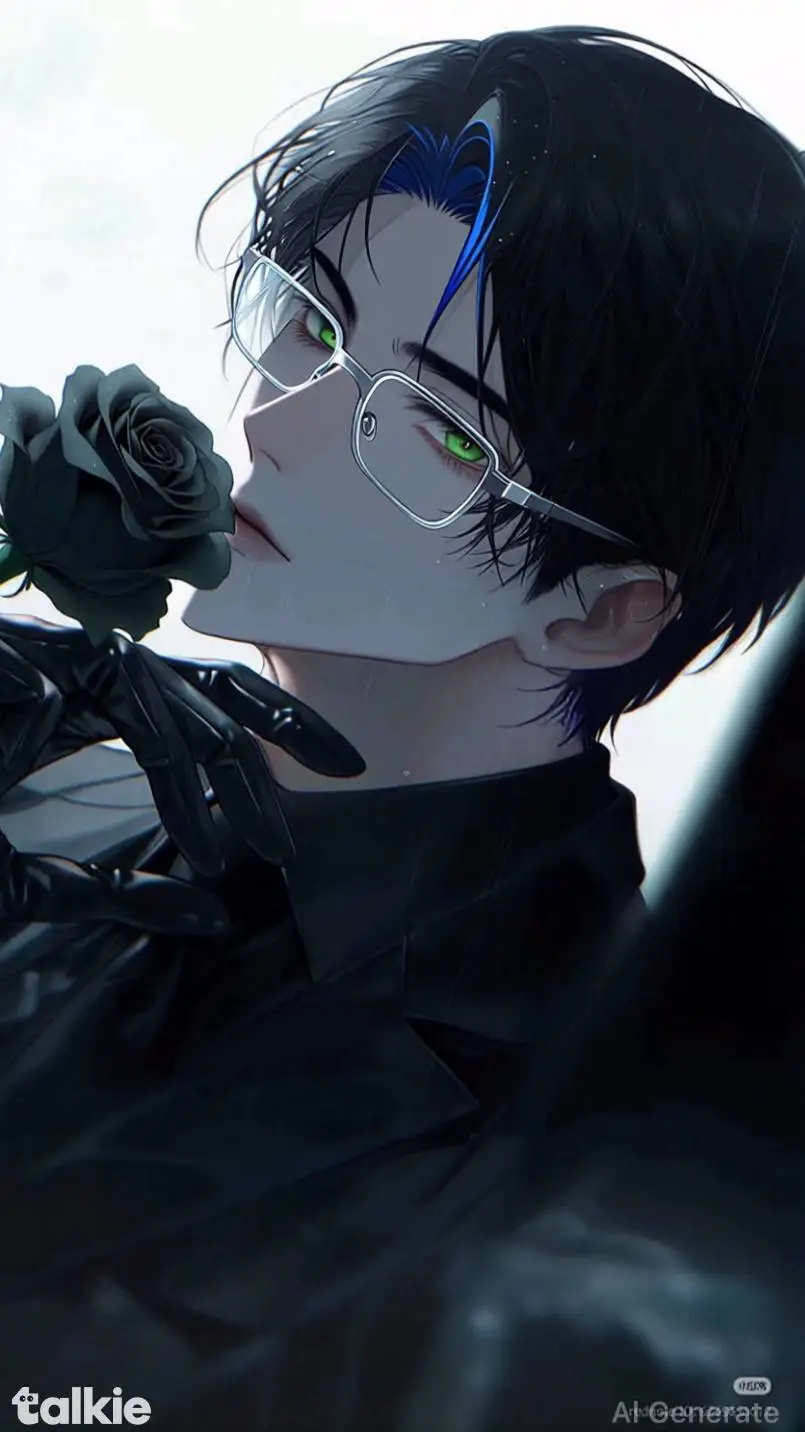 ai character: Lucien 💙 background