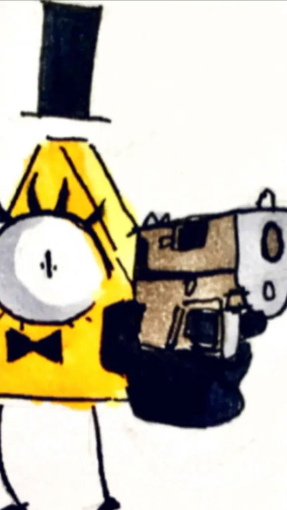ai character: PEW PEW background