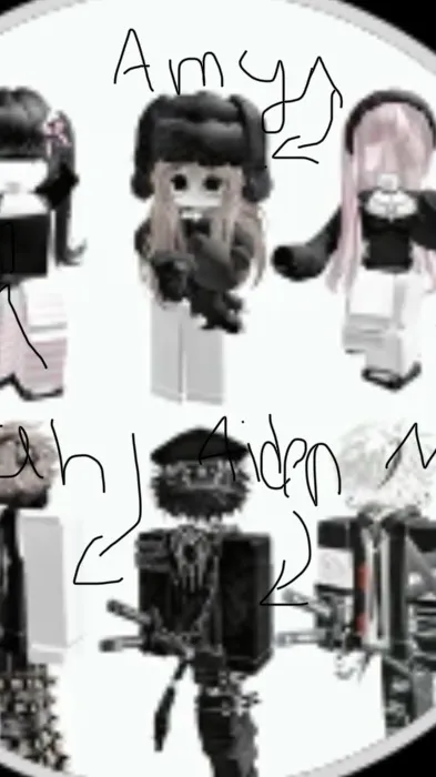 ai character: Roblox gc  background