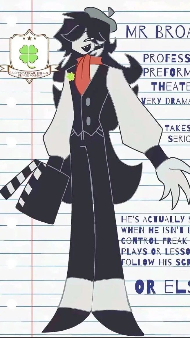 ai character: Mister Broadway 🍀 background