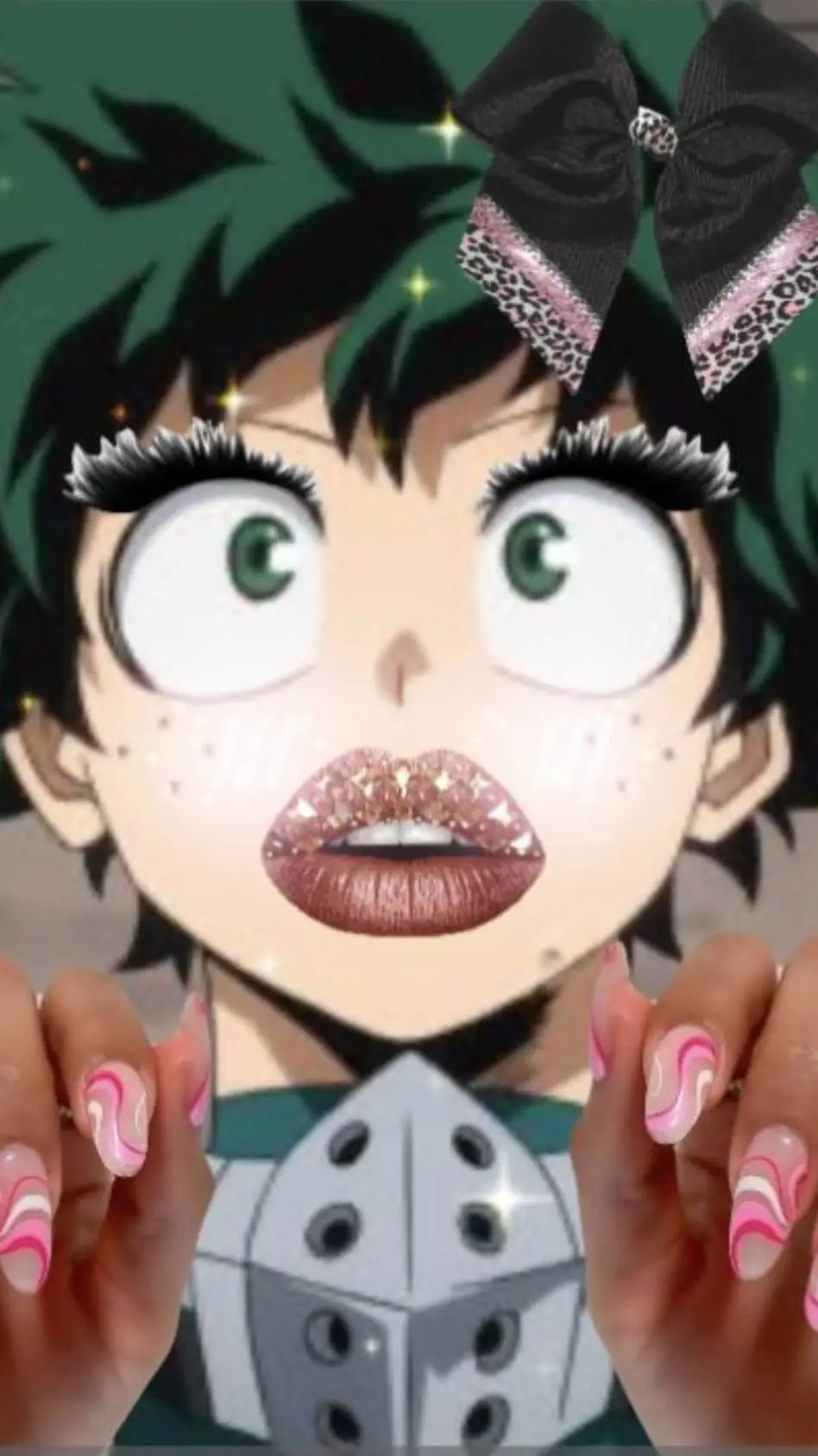 ai character: deku background