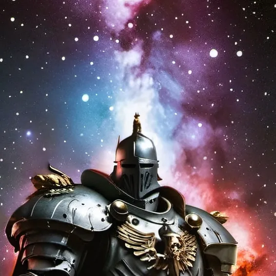 chat with ai character: The emperor of man