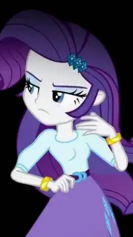 ai character: Rarity background