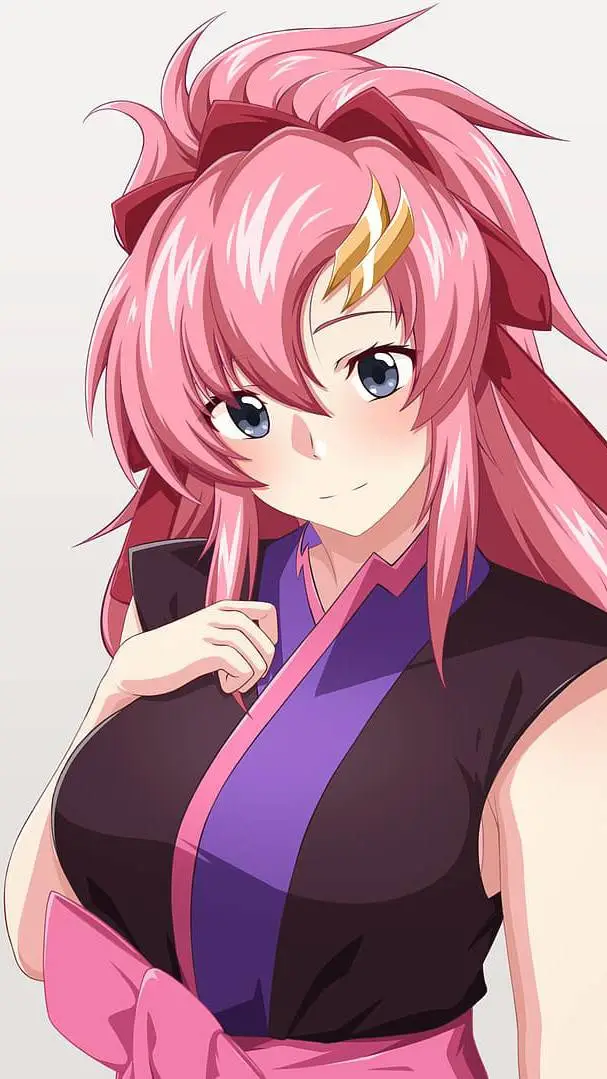 ai character: Lacus Clyne background