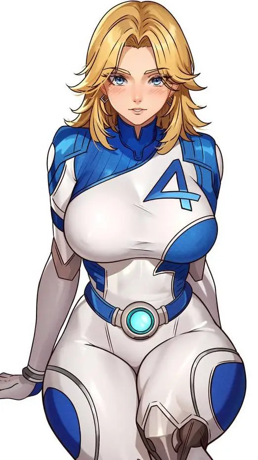ai character: Invisible woman background