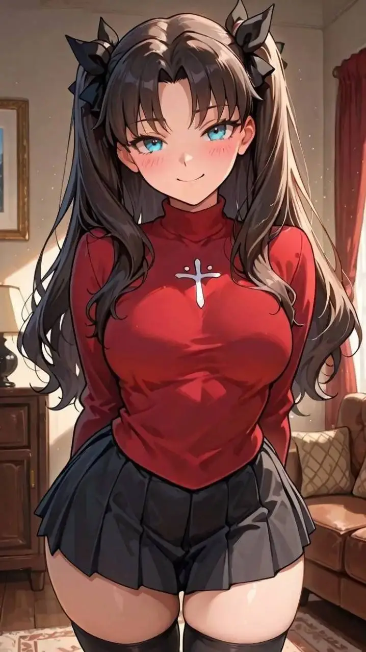 ai character: Rin Tohsaka background