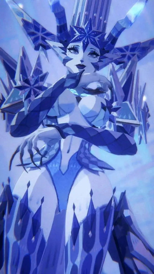 ai character: Luna Snowy  background