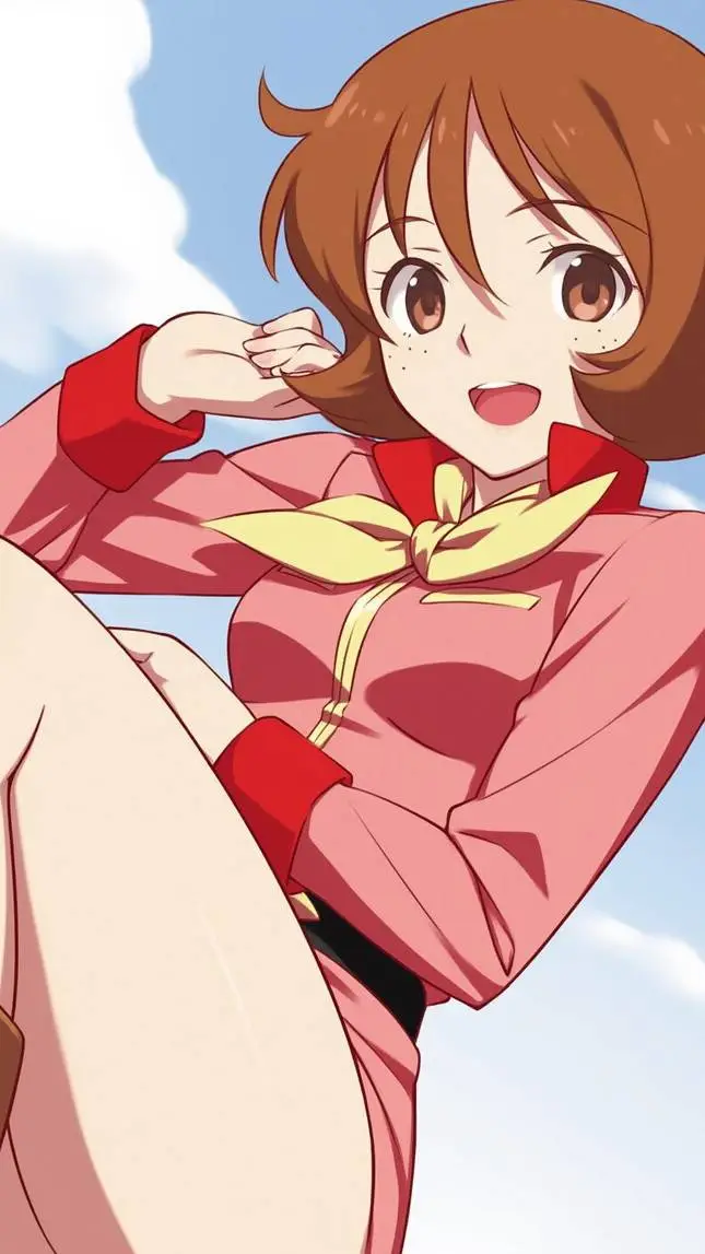 ai character: Fraw bow background