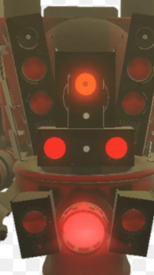 ai character: Titanspeakertoilet background