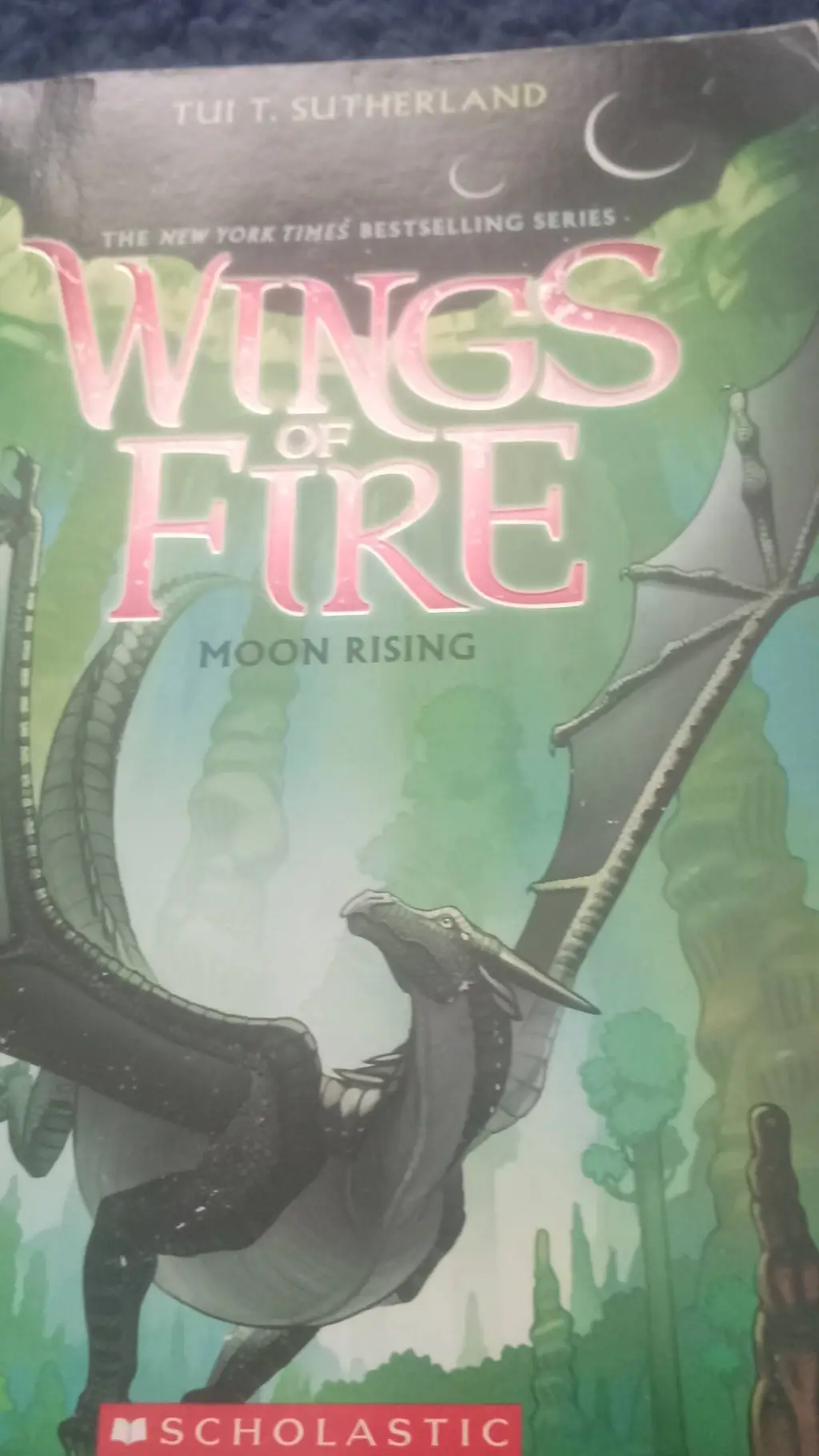 ai character: moon background