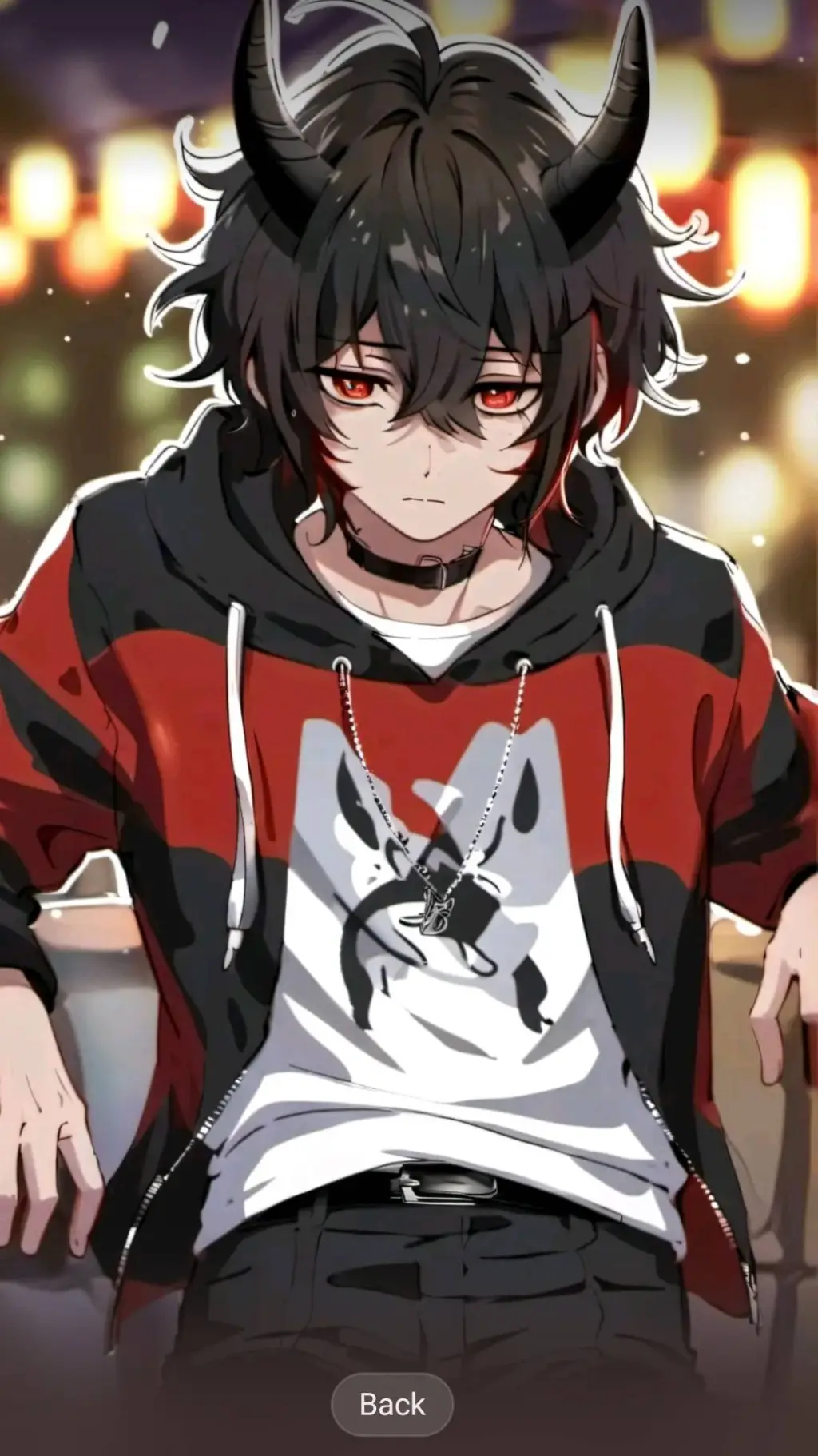 ai character: raven background