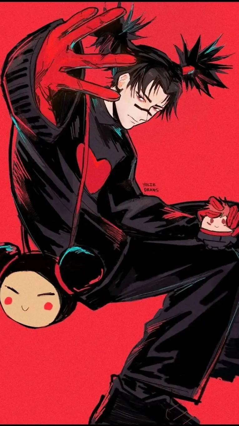 ai character: Choso/Garu background