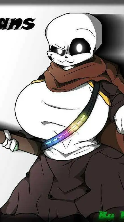 ai character: ink sans background