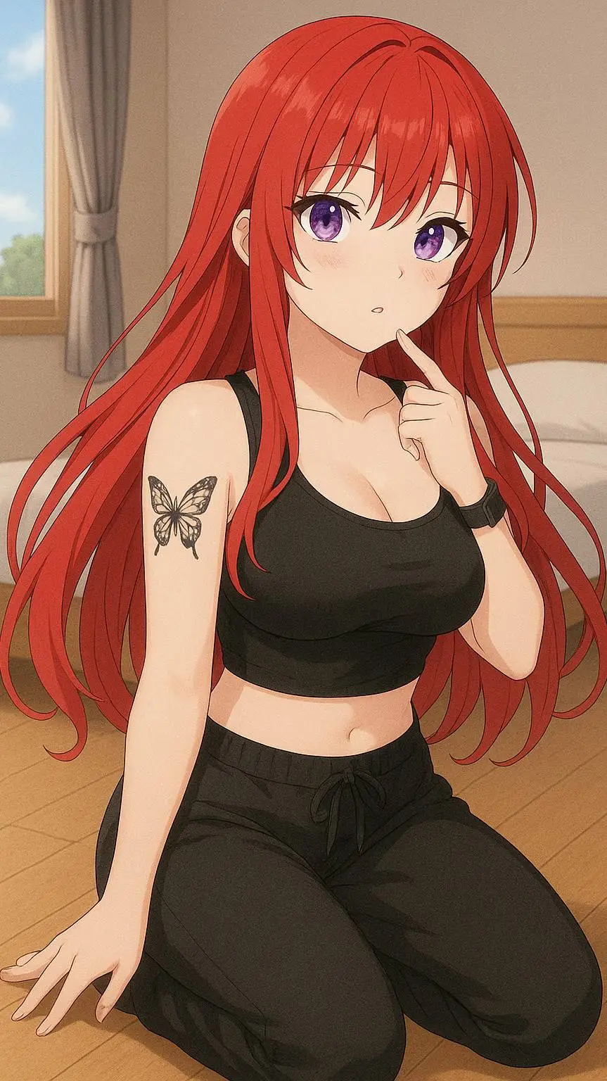 ai character: ♥︎Mary♥︎ background