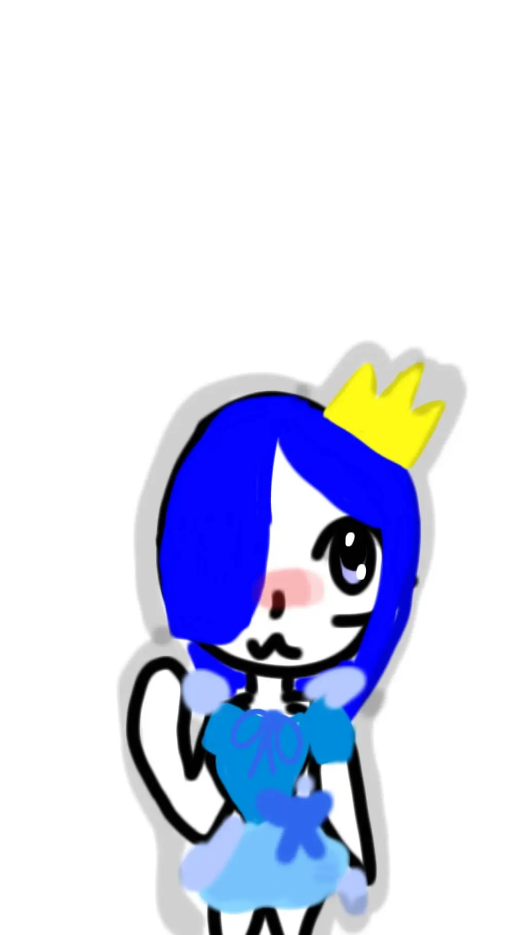 ai character: Блума  background