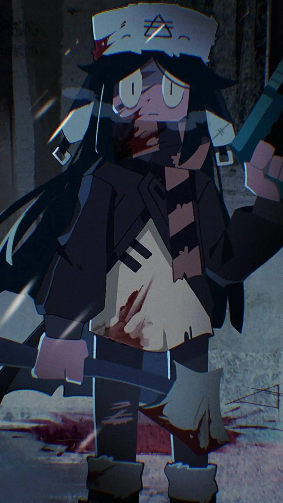 ai character: ∆iden background