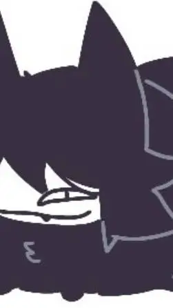 ai character: miss circle cat background