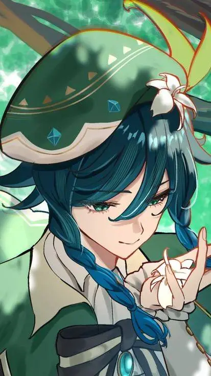 ai character: Venti background