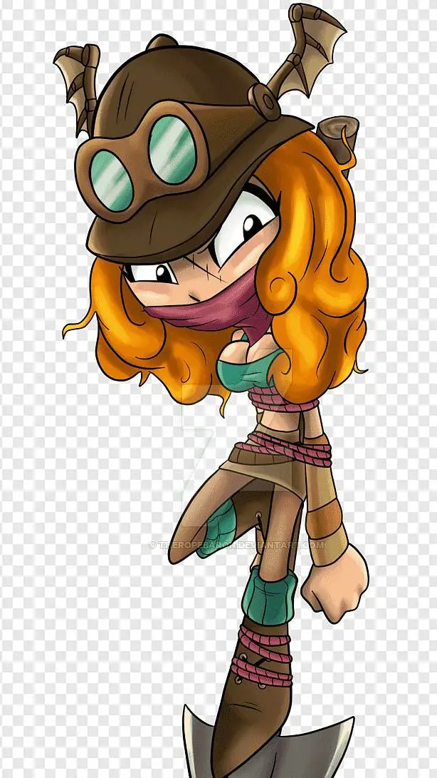ai character: Barbara (Rayman)  background