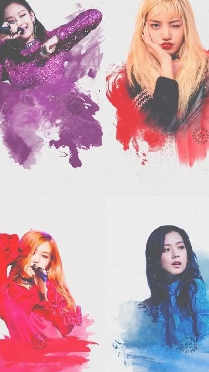 ai character: BLACKPINK background