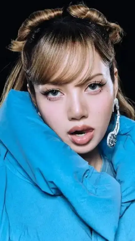 ai character: Lisa of BLACKPINK background