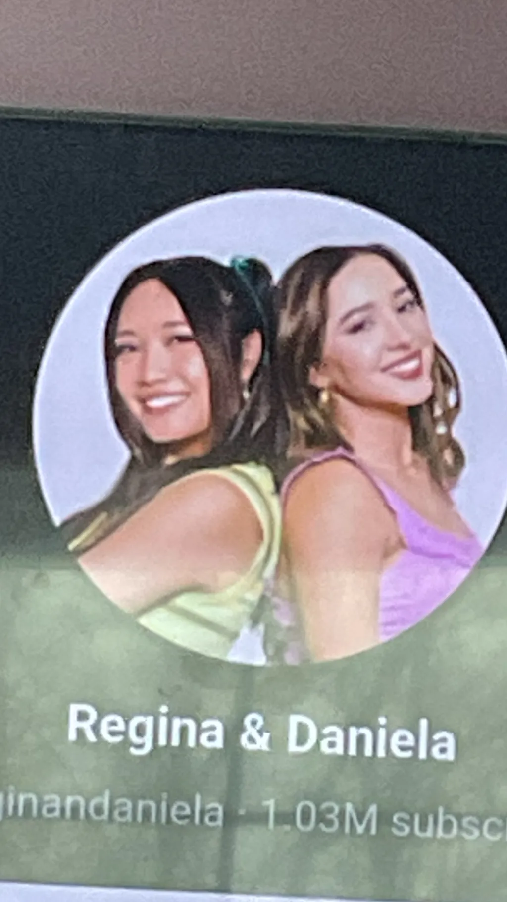 ai character: Regina and Daniela background