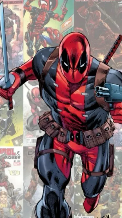ai character: Deadpool  background