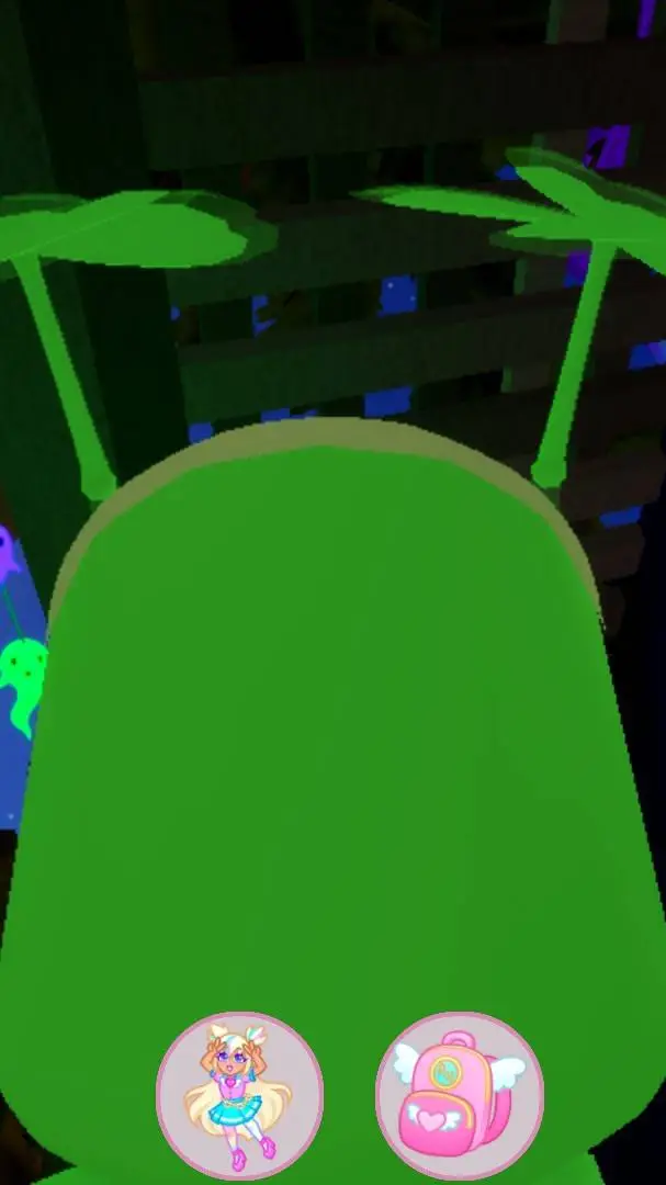 ai character: worm background