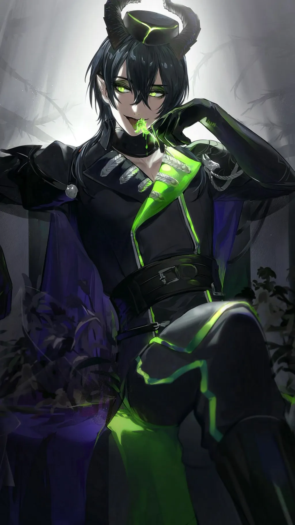 ai character: Descendants  background