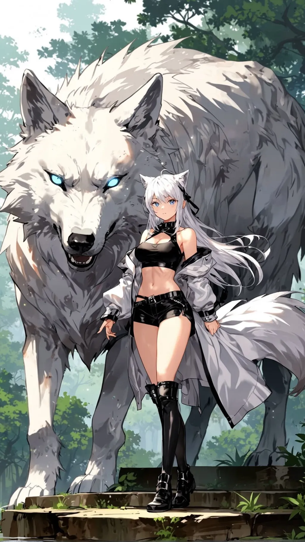 ai character: Freak school  background